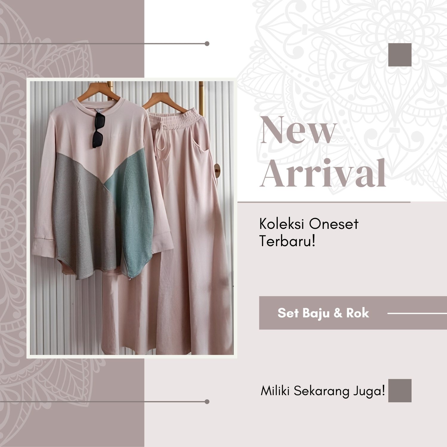 Setelan Simpel Elegan Setelan Simpel Elegan